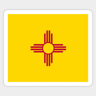 New Mexico flag. USA Sticker